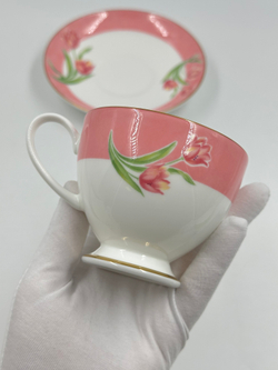 Чайная пара с тюльпанами Yves Saint Laurent