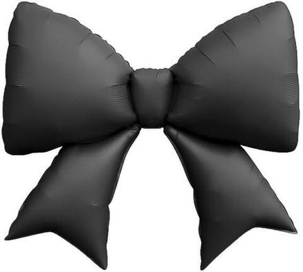 Шар Бант черный, сатин