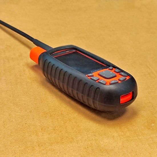 Чехол Garmin Alpha 50 / Astro 320 силикон (черный)