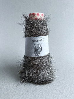 Трикотажная пряжа для вязания YETI реснички мех