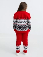 Свитер вязаный с горлом