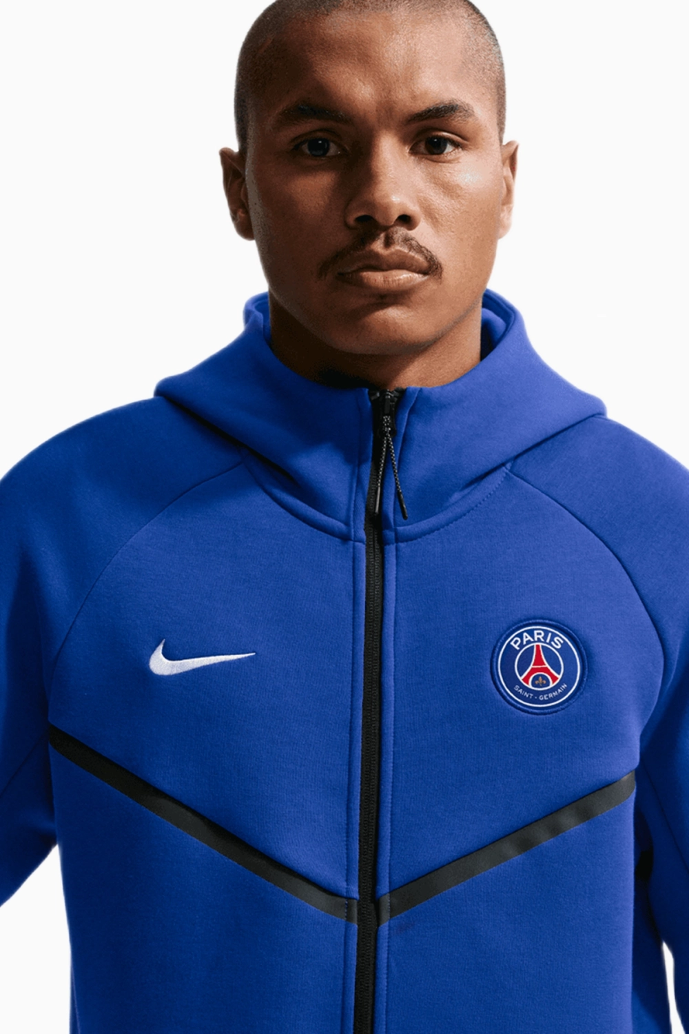 Кофта Nike PSG 26/27 Tech Fleece Windrunner - синий