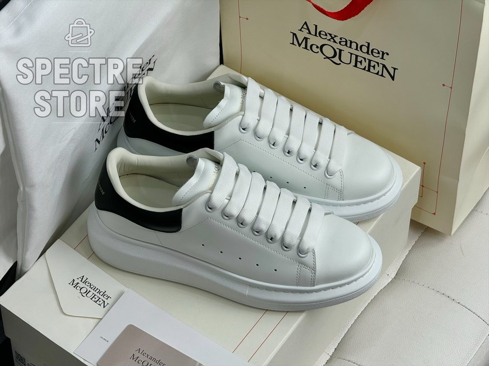 Alexander McQueen Oversized Sneaker White Black