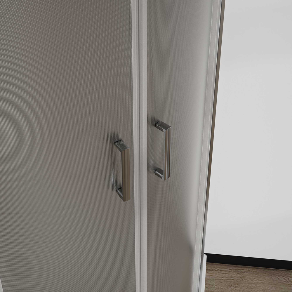 Душевой уголок Сити (City) Vincea VSQ-5CT800MT, 800*800, хром, стекло текстурное