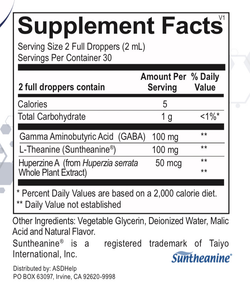 CogniCalm drops Gaba L-theanine EXP 05/26