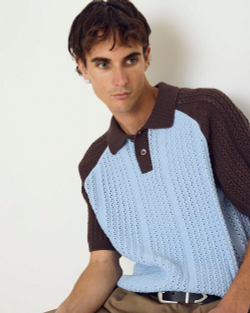 Джемпер-поло Obey Abel Polo Sweater