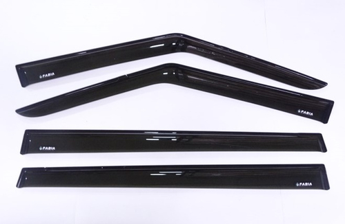 Ветровики Skoda Fabia 5 двер. хетчбэк с 2007 г. (VAD)