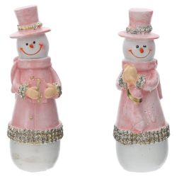 GAEM Фигурка декоративная "Снеговик", L4 W3,5 H11 см, 2в.