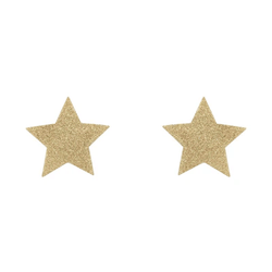 Украшение на грудь Bijoux Indiscrets Flash Star - PASTIES золотое