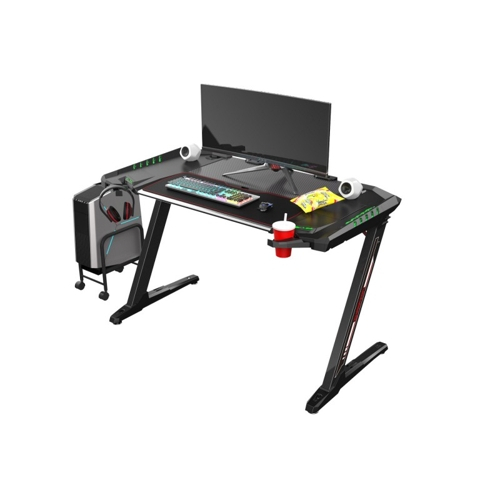 Стол компьютерный (для геймеров) EUREKA Z2, с RGB-подсветкой