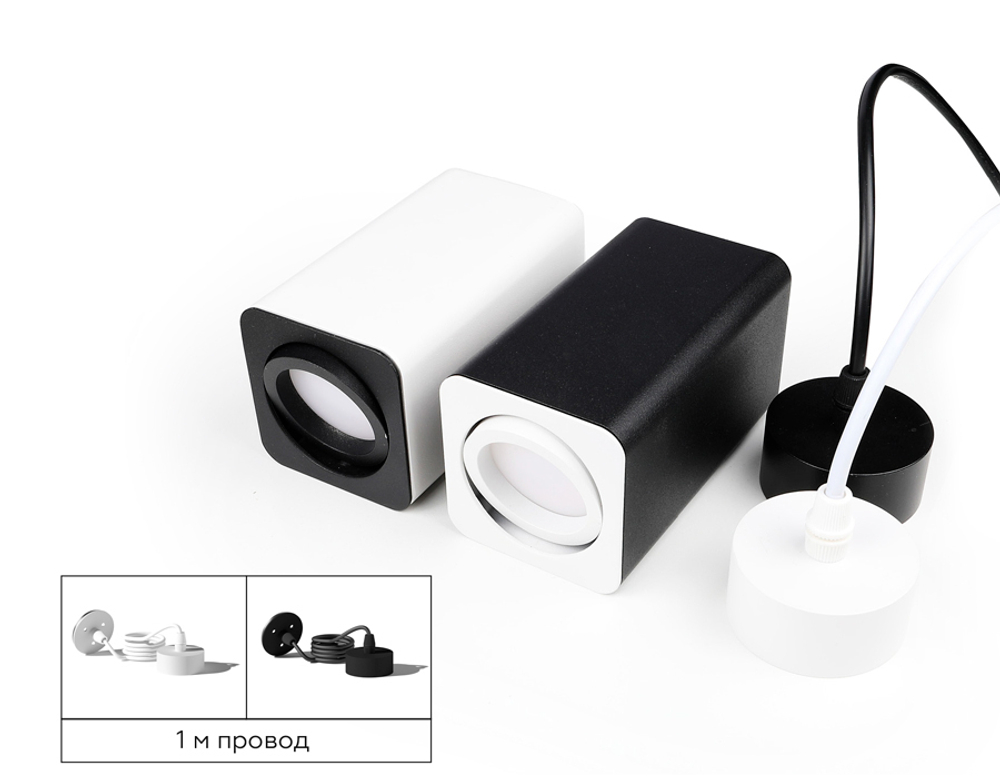 N7711 SBK черный песок 70*70*H25mm Out2mm MR16