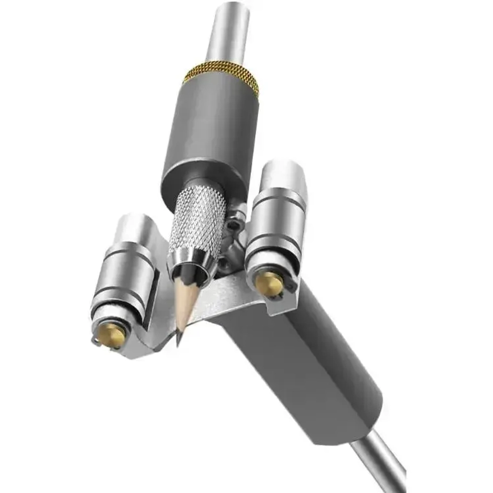 Аксессуар для линейки/угольника 220мм х 79мм, Нержавеющая сталь