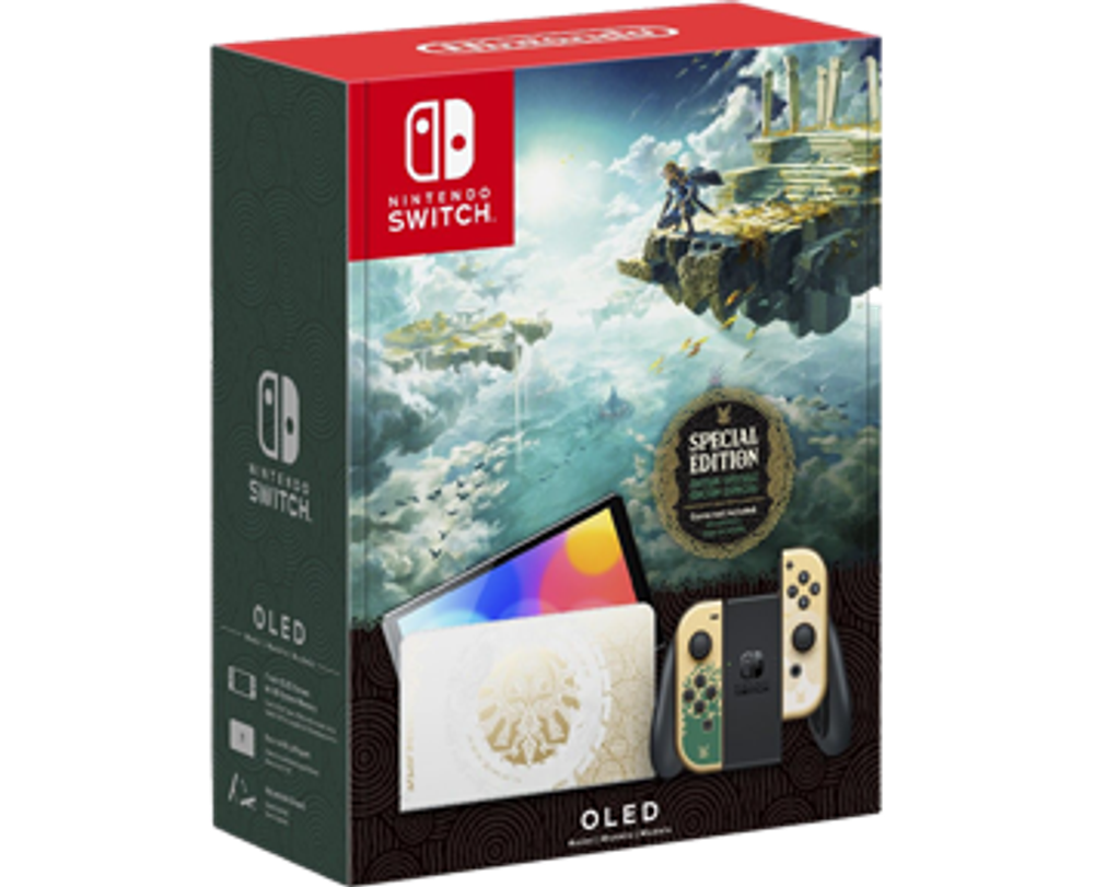 Nintendo Switch OLED Zelda Tears of Kingdom (64Gb) Новый