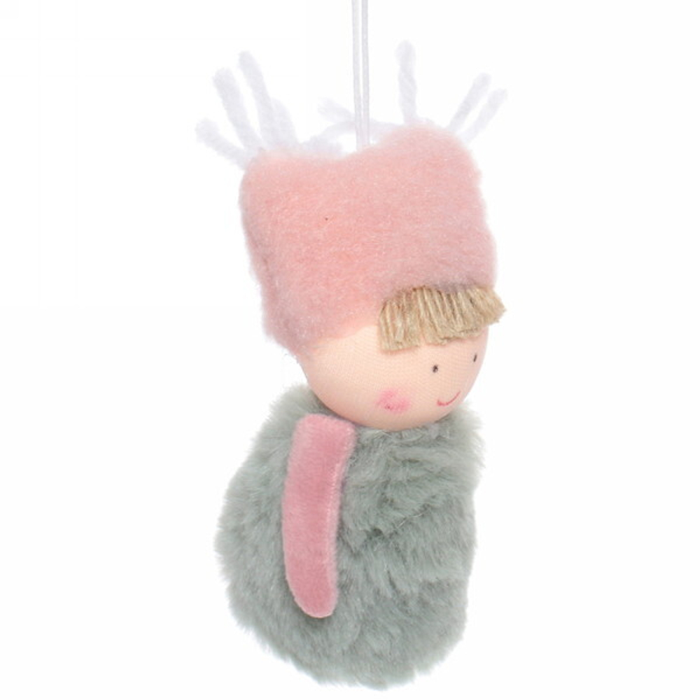 Украшение новогоднее подвесное «Зимнее настроение» 9 см