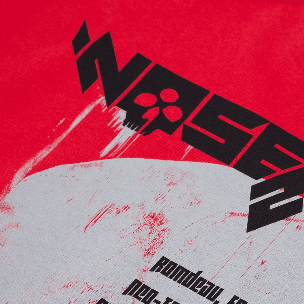 Футболка Heartz Self-Hommage Deconstructed 3/4 красная