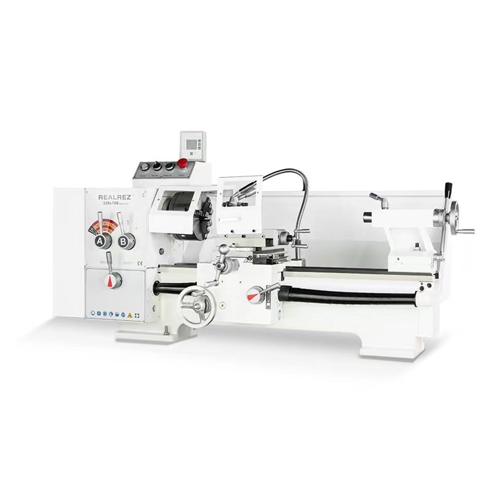 Токарно-винторезный станок REALREZ 330X700 400V (УЦИ+СОЖ)