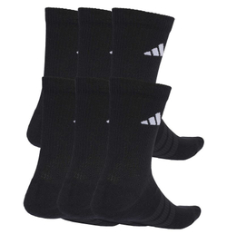Теннисные носки Adidas Cushioned Crew 6P - black/black