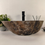 Раковина из речного камня RS-64857 55*37*15 0857