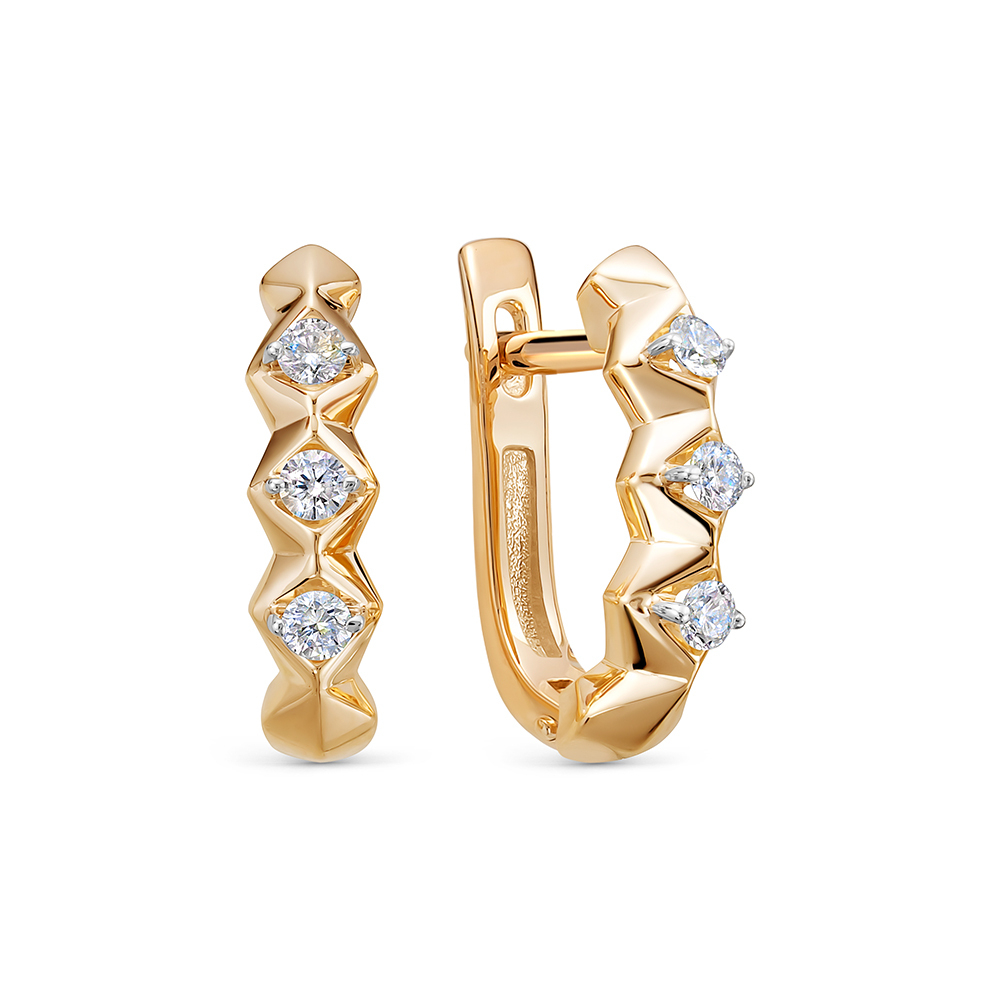Серьги из золота 585 пробы