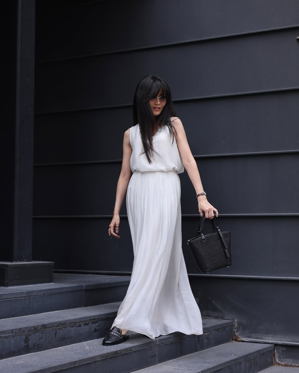 комплект из лёгкой вискозы: топ и юбка