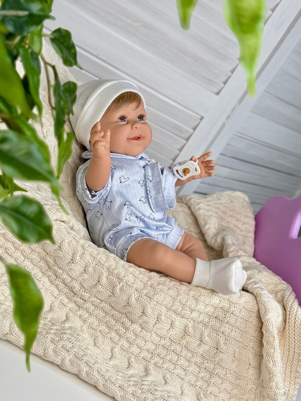 Кукла Marina and Pau 42 cм TEDDY мягконабивная (M739)