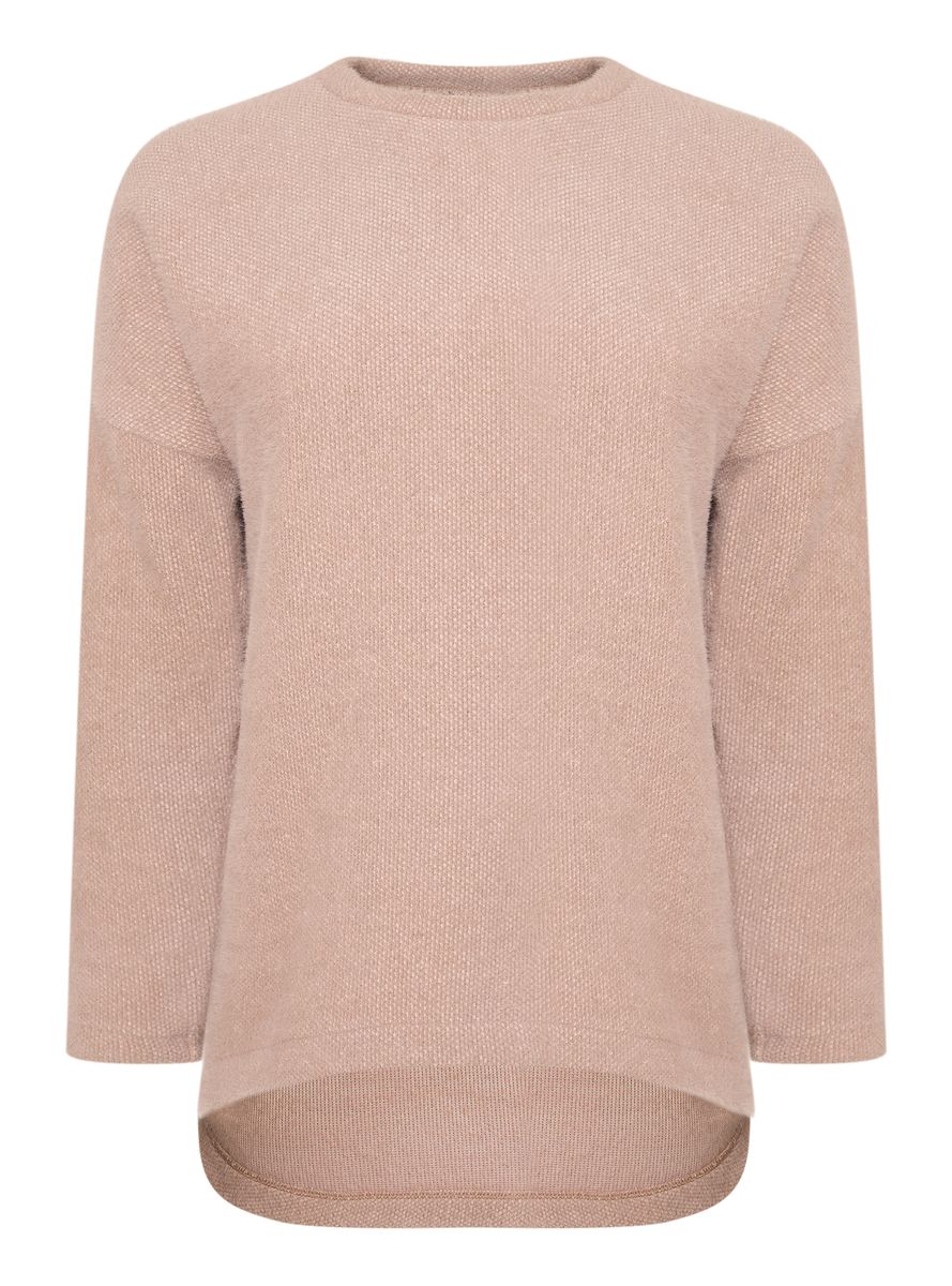 Костюм с ворсом песочный