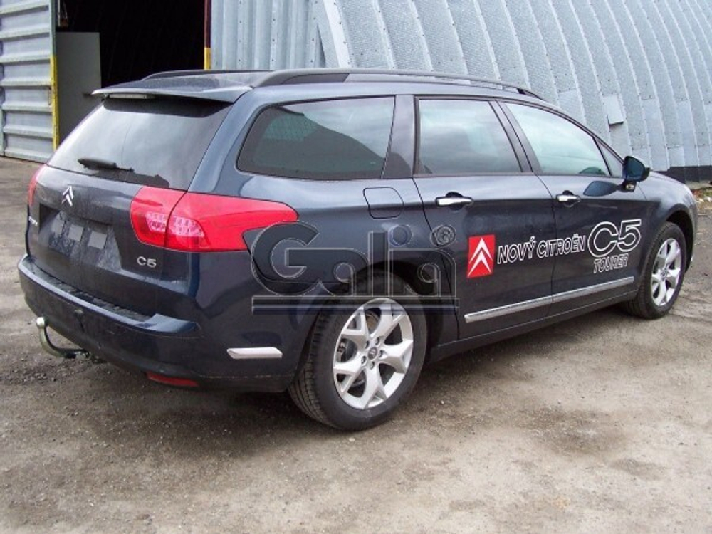 Фаркоп оцинкованный Galia C058A для Citroen C5 III универсал 2008-(паспорт и сертификат в комплекте)(без электрики)