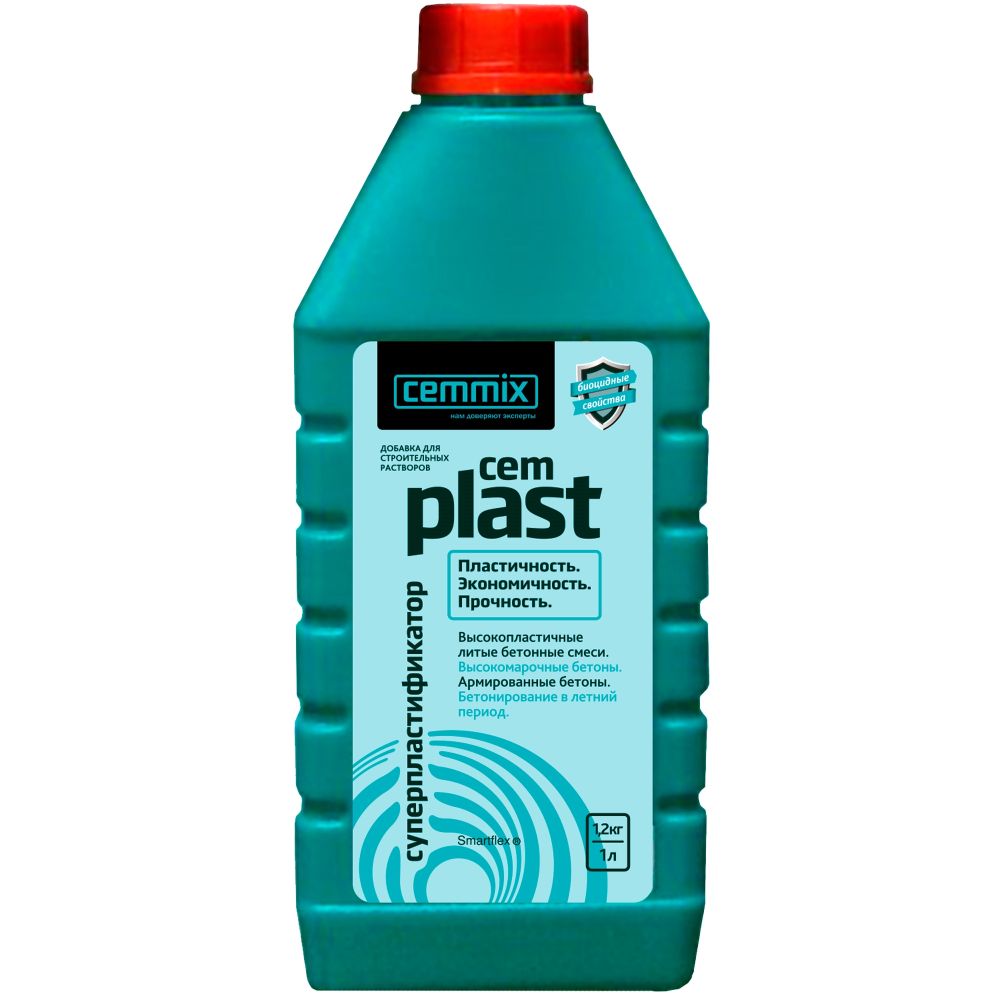 Пластификатор &quot;CEMPLAST&quot; 1л &quot;CEMMIX&quot;