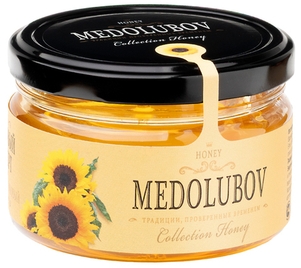 Медовый десерт Медолюбов Подсолнечниковый 250мл