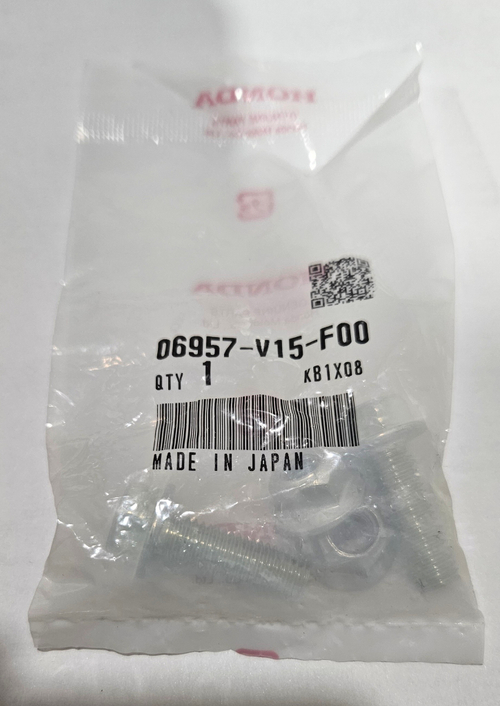 Комплект срезных болтов для HSM 1380/1390 (2 болта 8x25, 2 гайки) Honda 06957-V15-F00