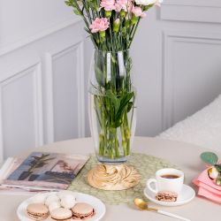 Ваза для цветов Боа Флора Айвори