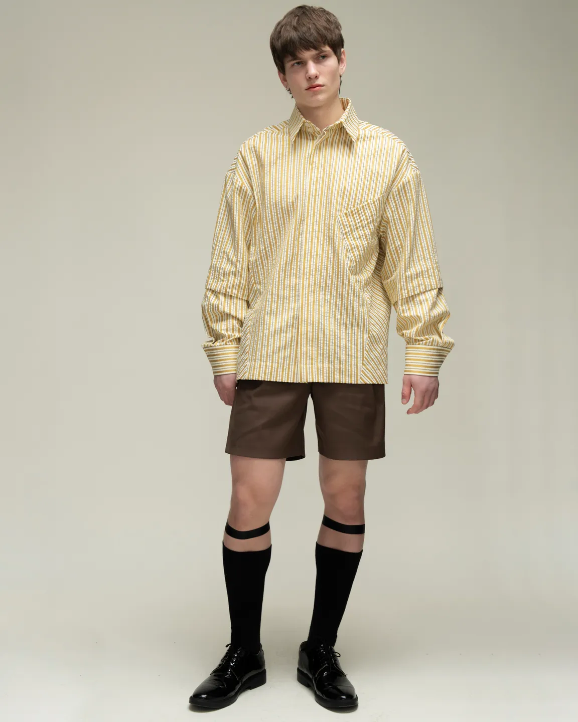 Желтая рубашка 