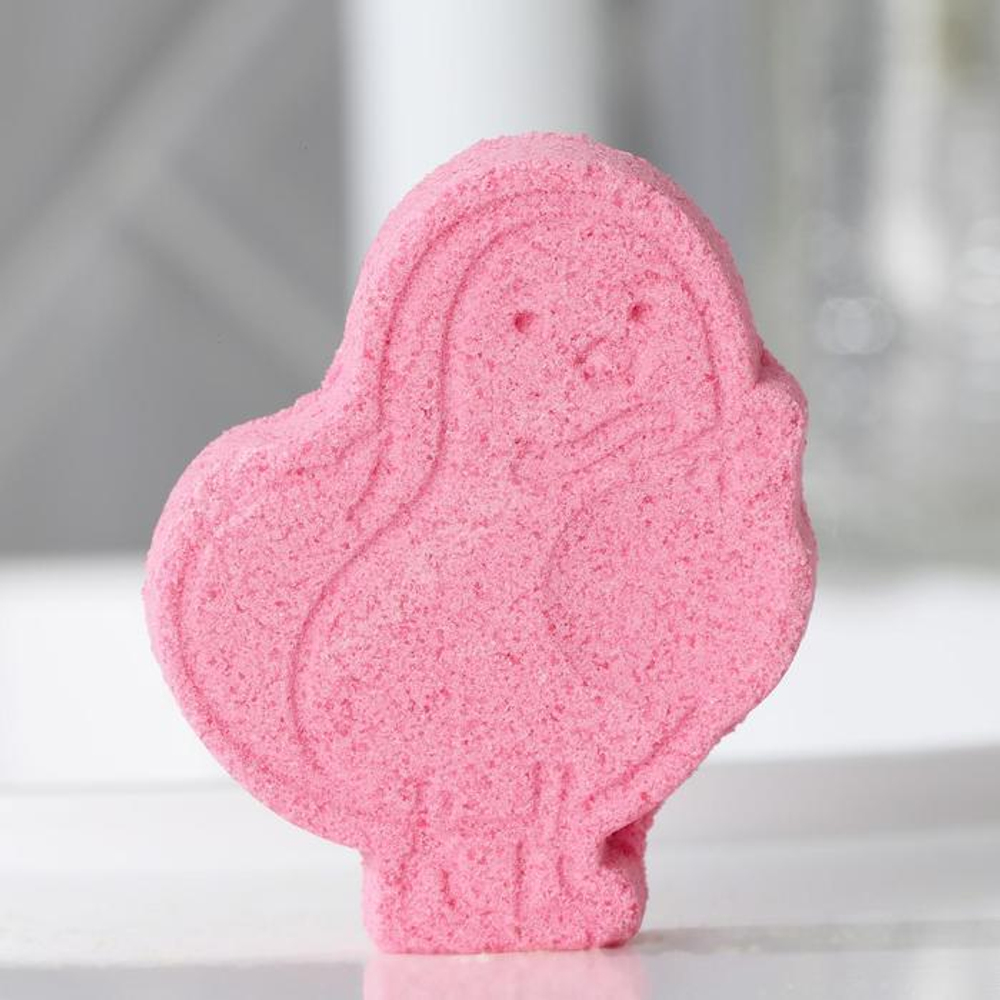 Бомбочка для ванны «Авокадинка» с ароматом малины - 110 гр.