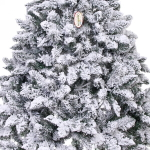 Ёлка «Снежные огни» 210 см, ПВХ с белым напылением 310 ламп LED (1222 ветки)