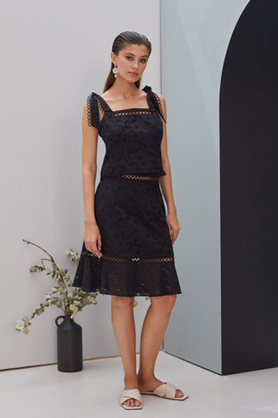 Юбка 55350-1 Черный Laete