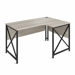 ЛОФТ-Пр4 Стол рабочий эргономичный правый 1350х900-600х750