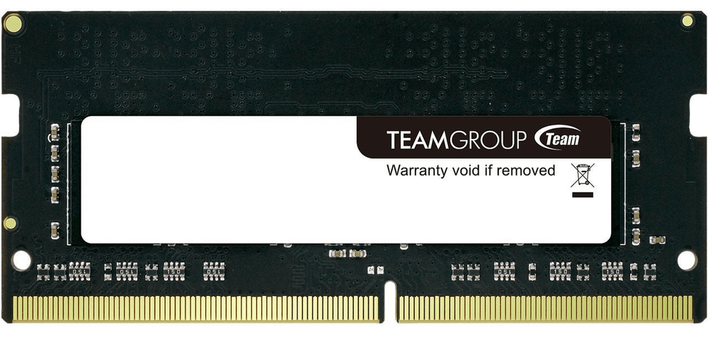 Оперативная память для ноутбука  8GB DDR4 2400Mhz Team Group ELITE SO-DIMM TED48G2400C16-S01