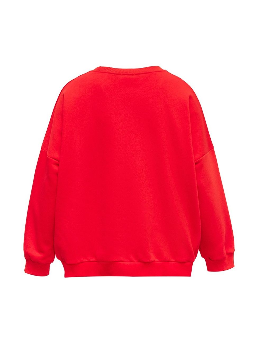 Свитшот с гербом, красный