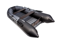 Лодка Таймень NX 3600 НДНД PRO, 3600*1680*465 мм., цвет графит - черный