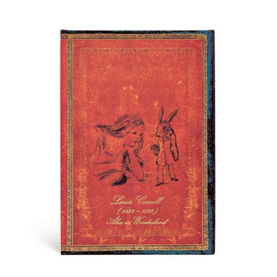 Paperblanks notebook  Lewis Carroll, Alice in Wonderland Mini size Unlined