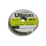 Монофильная леска для рыбалки ULTRON Fluo Winter 0,22 мм, 5,5 кг, 50 м, флуоресцентная, 1 штука. Товар уцененный