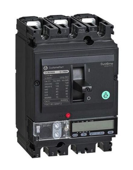 Выключатель автоматический SPC250 50кА S5.2E 3P3D 250А SE SPC250N25052E3DFC