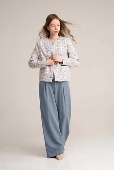 Жакет женский 3883ВПБ, сир.блеск #323СБ043883ВПБ