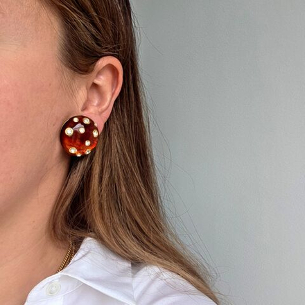 Клипсы Valentino