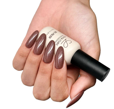 Lovia Cure Mocha Mousse Гель-лак Chocolate Glow 369, 8 мл