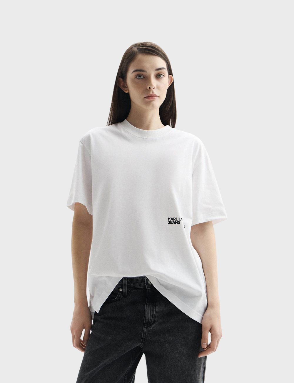 Футболка KARL LAGERFELD JEANS Reg Monogram Tee
