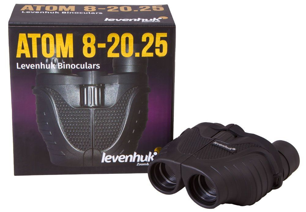 Бинокль Levenhuk Atom 8-20x25