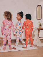 Пижама для девочки Next AJ8-347, 3 шт., Молочный, Красный, Розовый