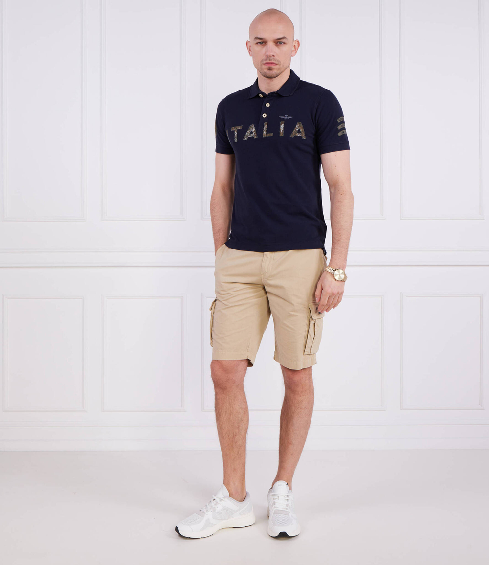 Поло Aeronautica Militare - темно-синий(PO1680P313)