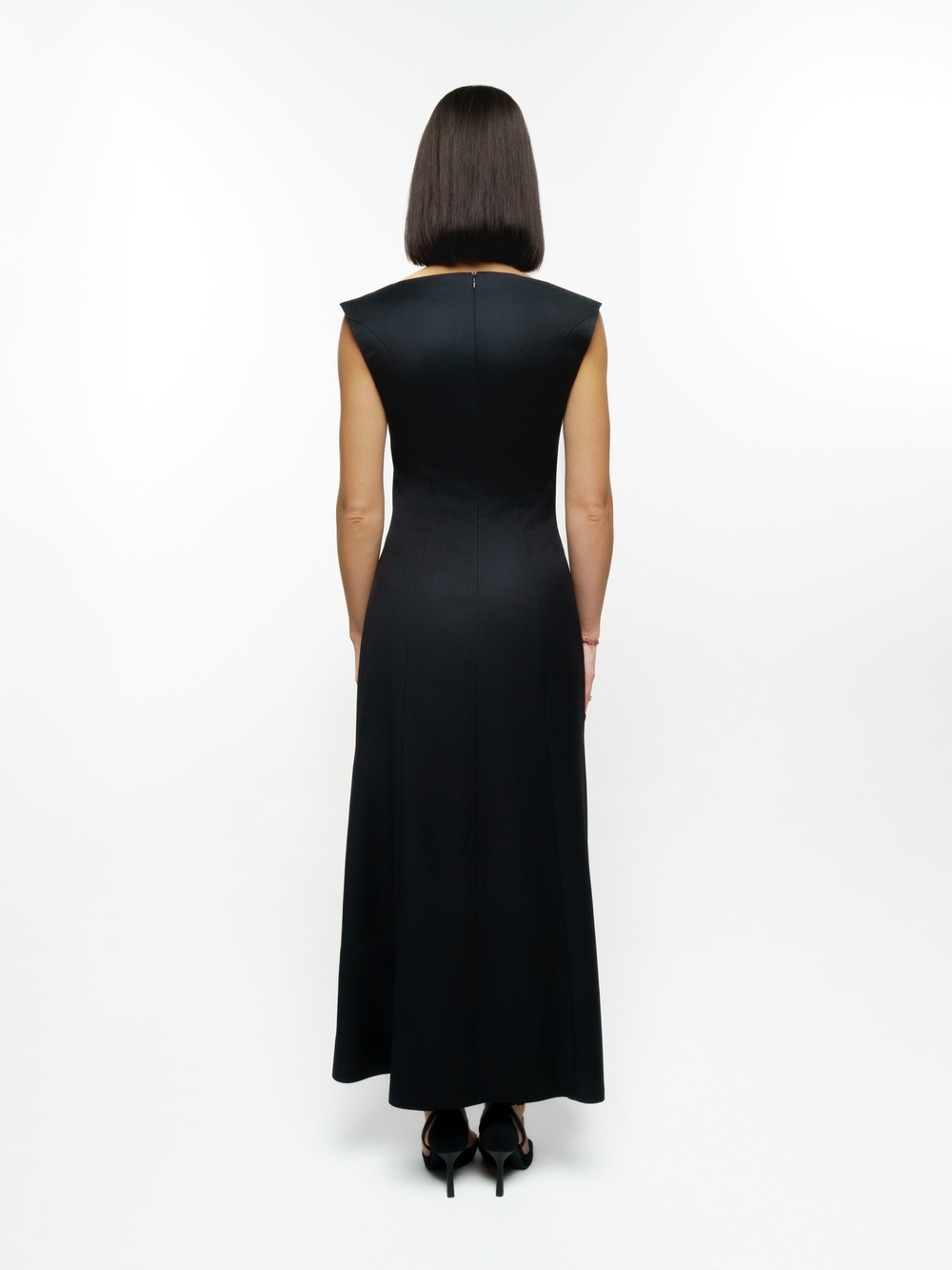 Merino wool blend dress